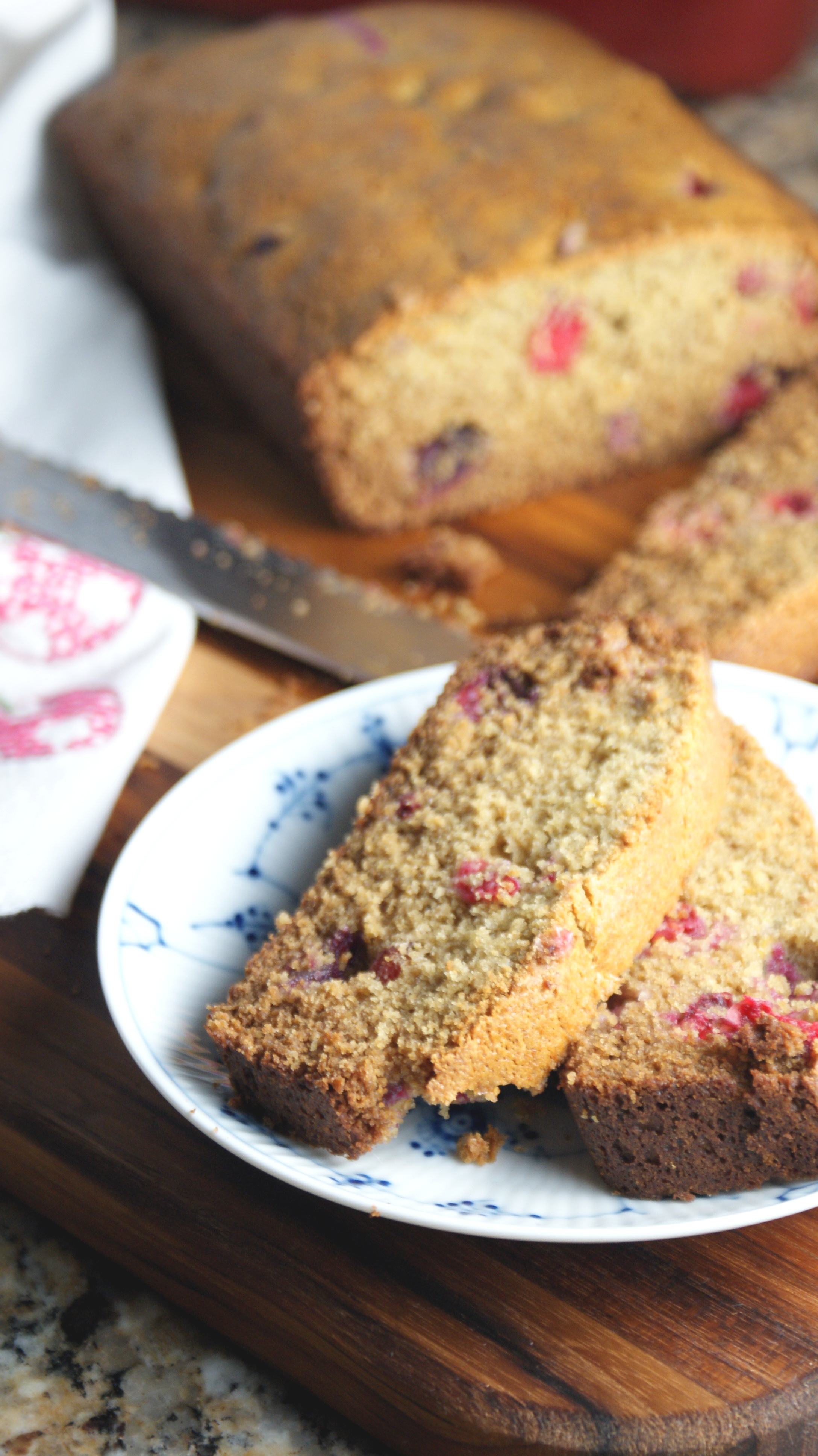 Cranberry Orange Breakfast Bread